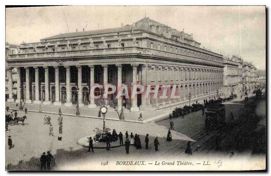 CPA Bordeaux Le Grand Theatre