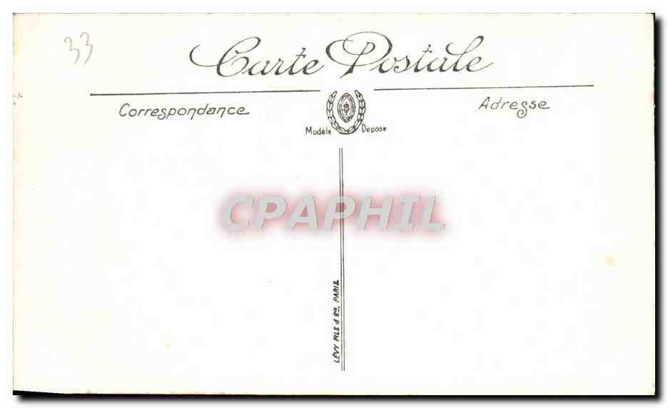 CPA Bordeaux La Cathedrale Le choeur — Verso