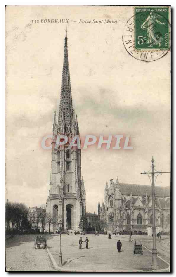 CPA Bordeaux Fleche Saint Michel