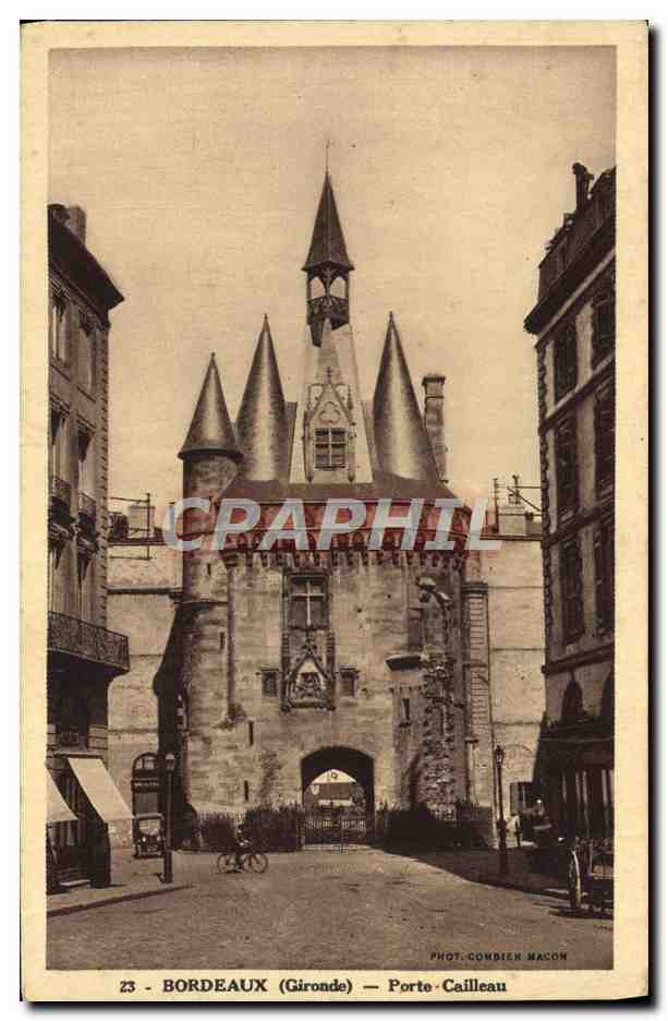 CPA Bordeaux Porte Cailleau