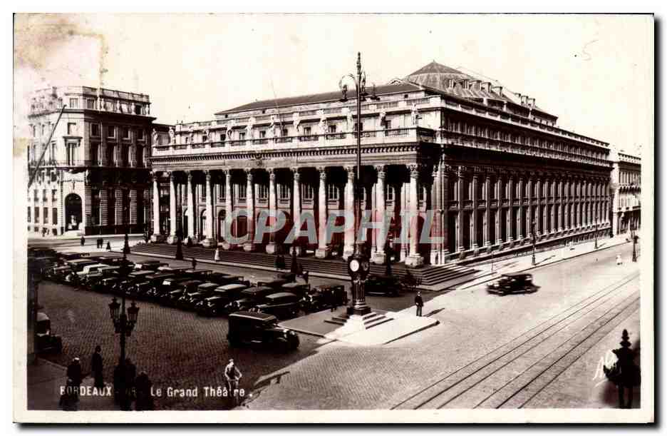 CPA Bordeaux Le Grand Theatre