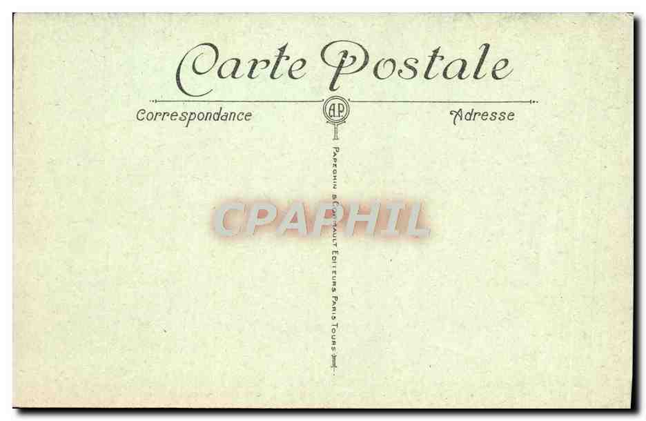 CPA Versailles Hameau De Marie Antoinette La Laiterie et la tour de Malborough — Rückseite