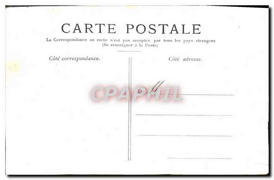 CPA Versailles Le Hameau Au Petit Trianon — Verso