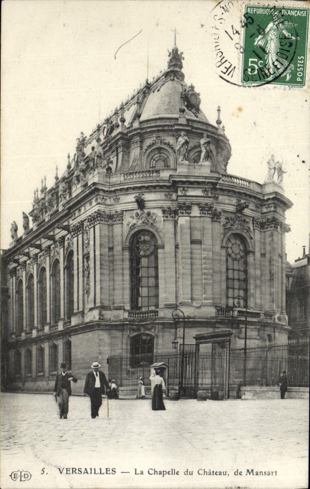 CPA Versailles Le Chapelle Du Chateau de Mansart