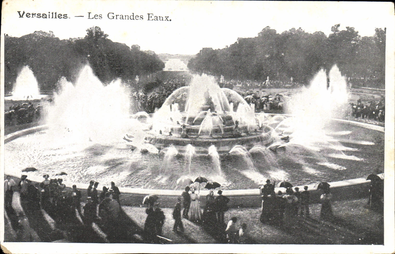 CPA Versailles Les Grandes Eaux