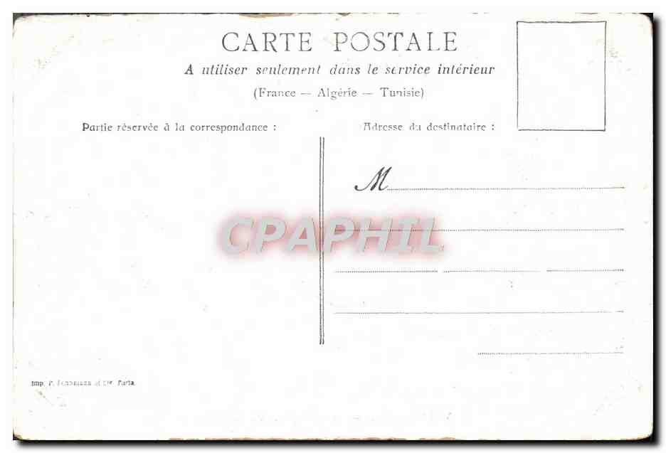 CPA Versailles La Chapelle Du Chateau — Verso