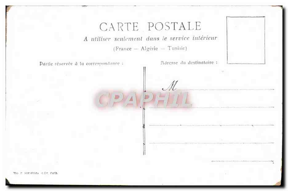 CPA Versailles Le Parc Bassin Du Dragon — Verso