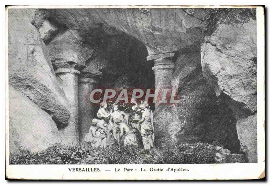 CPA Versailles Le Parc La Grotte d'Apollon