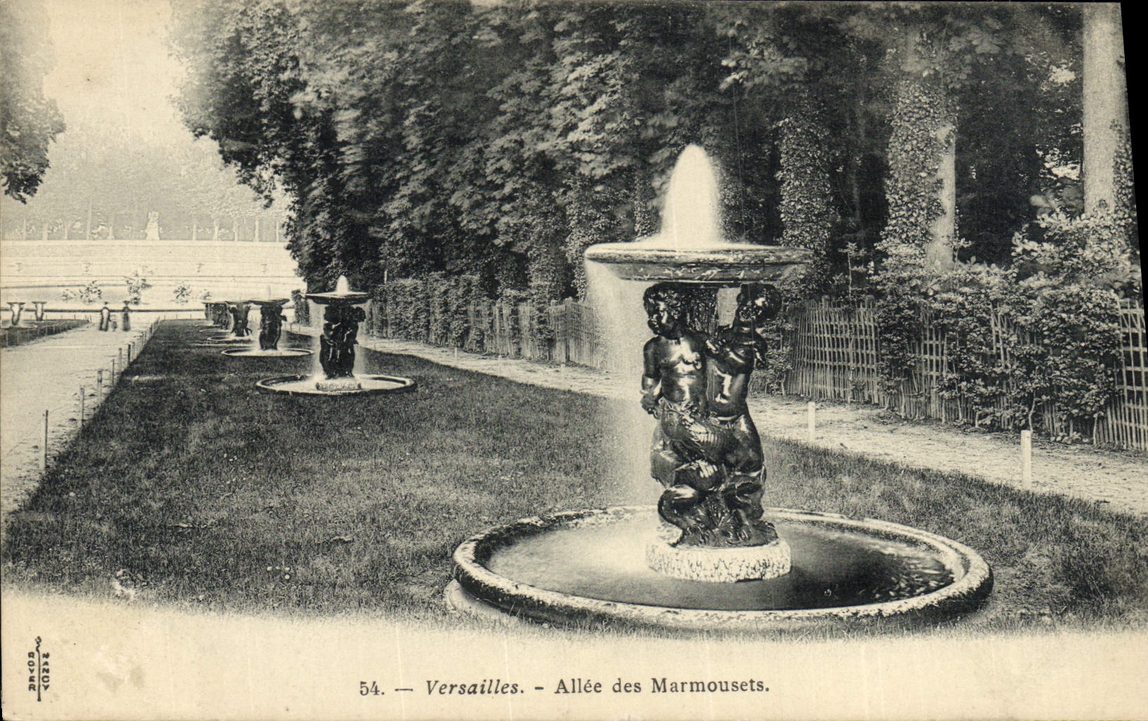 CPA Versailles Allee Des Marmousets