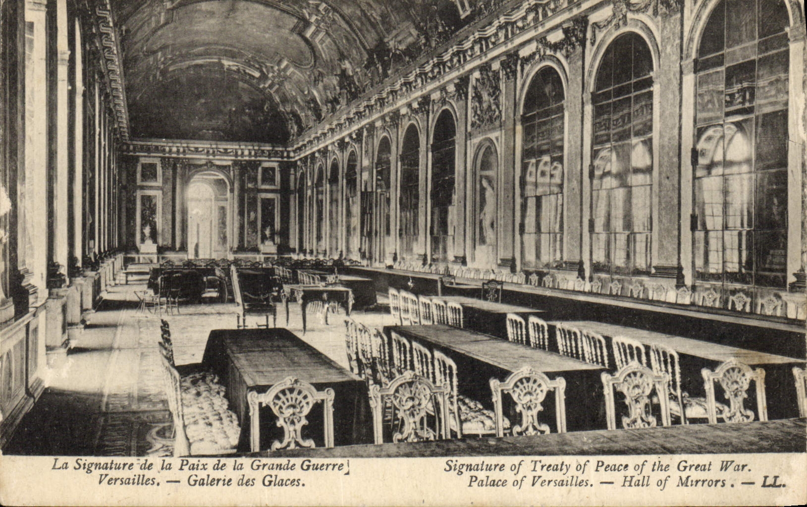 CPA Versailles Galerie Des Glaces
