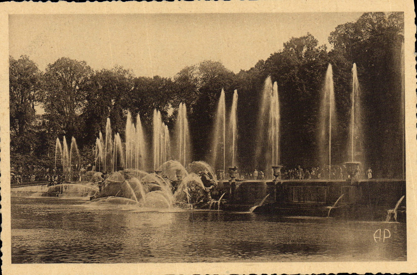 CPA Versailles Bassin de Neptune