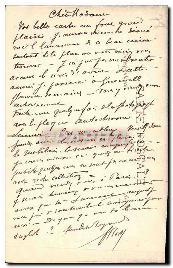 Versailles - Le Château - Salon de Diane - Portrait et Bustes de Louis XIV - N°37 - Éditeur NAKOV — Verso