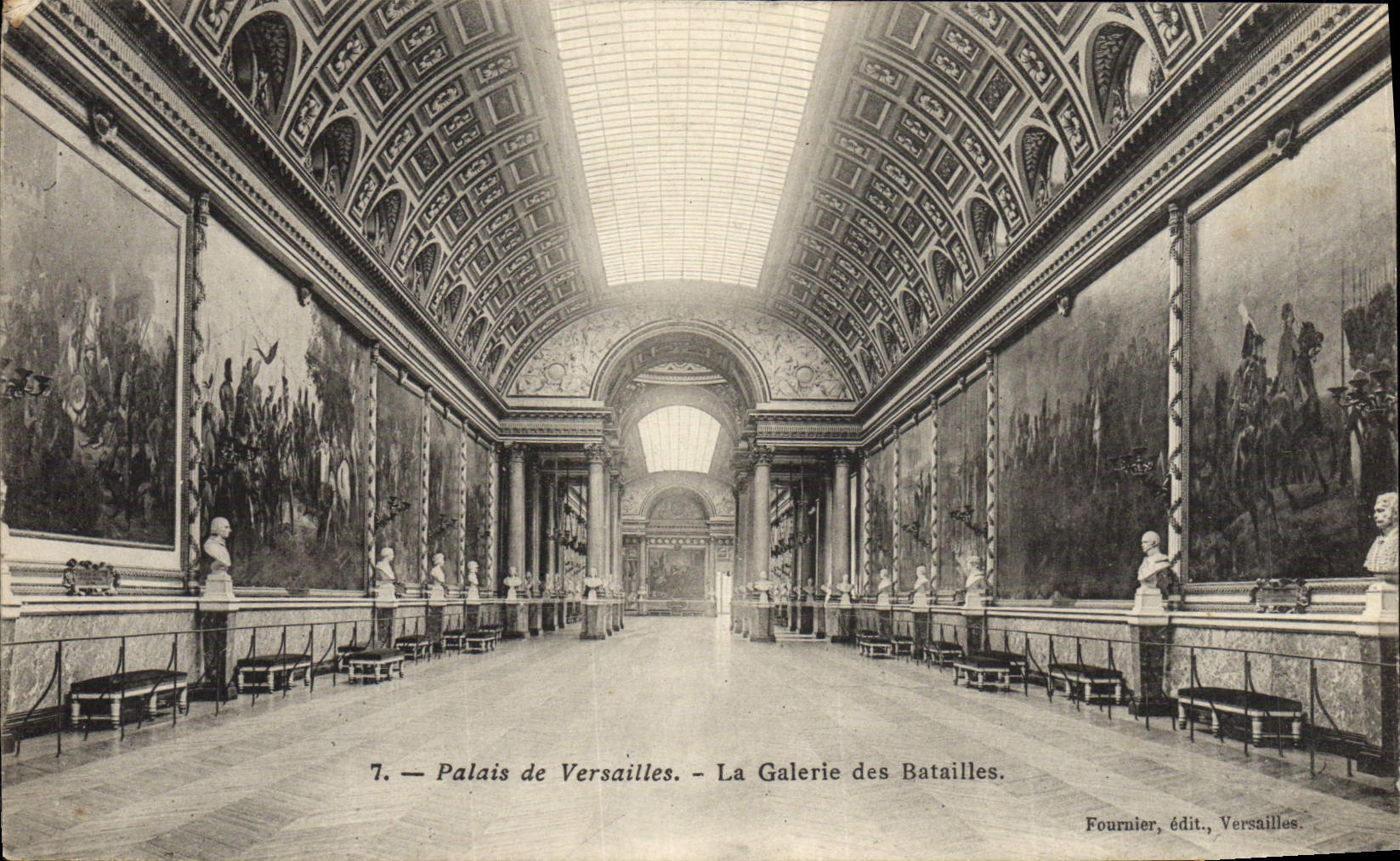 CPA Palais De Versailles La Galerie Des Batailles