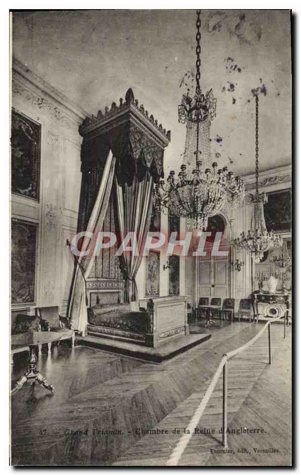CPA Grand Trianon Chambre De La Reine d'Angleterre