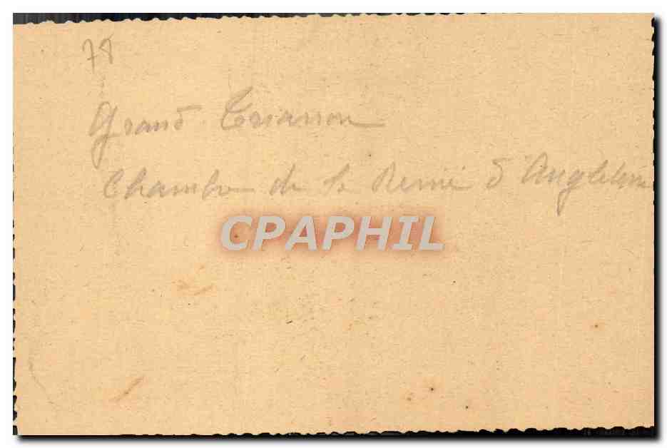 Grand Écritoire — Chambre de la Reine d'Angleterre — éditeur inconnu, n° de série non visible — Verso