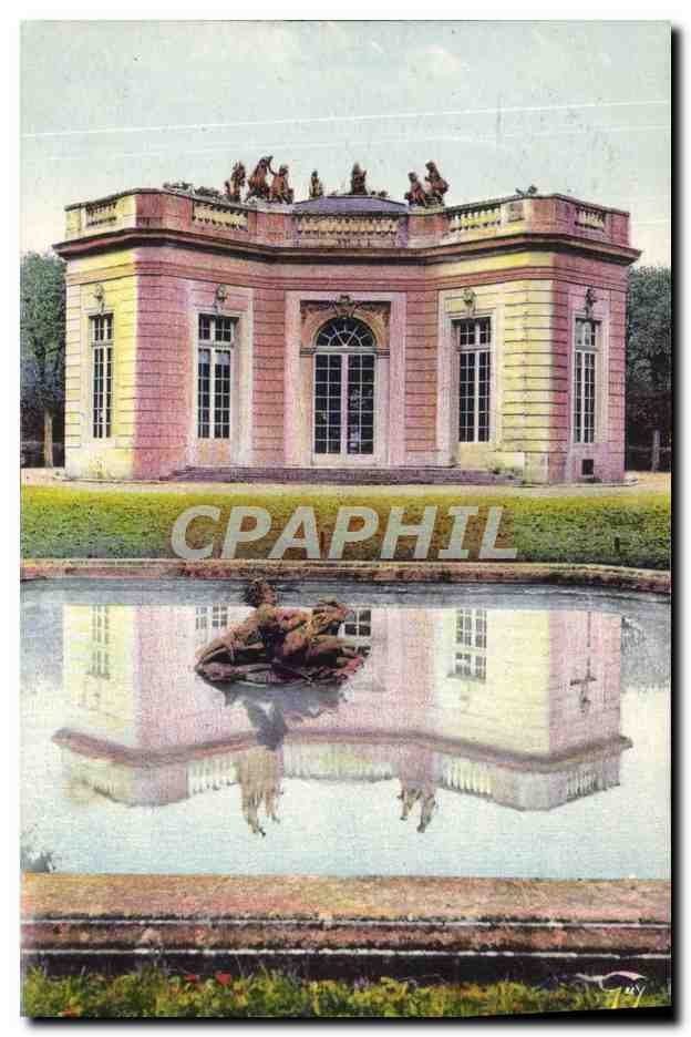 CPA Versailles Le Trianon Le salon de compagnie