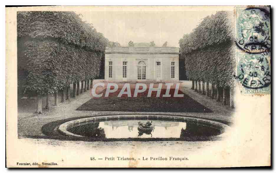 CPA Petit Trianon Le Pavillon Francais Versailles