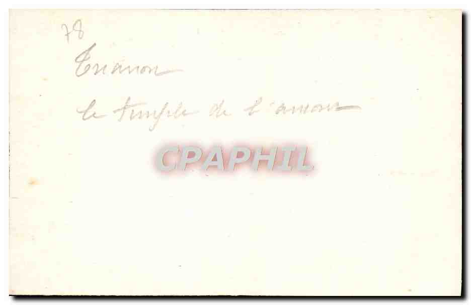 Temple de l'Annon — Éditeur inconnu, n° 278 — Verso