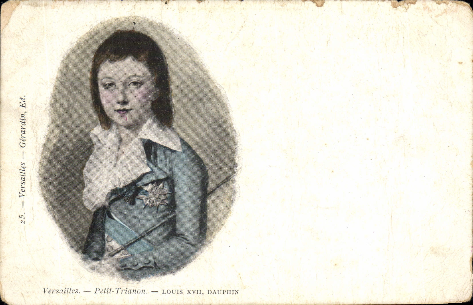 CPA Versailles Petit Trianon Louis XVII Dauphin
