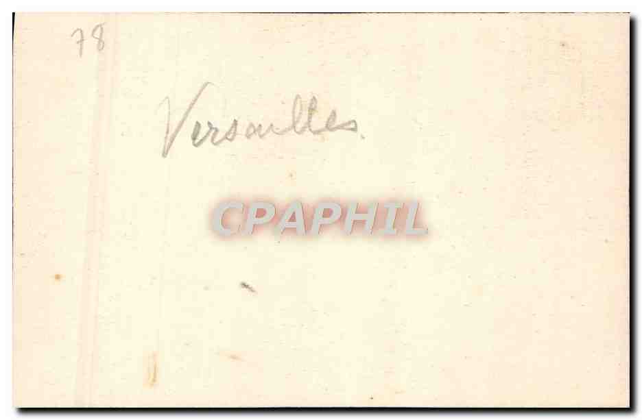 CPA Versailles — Verso