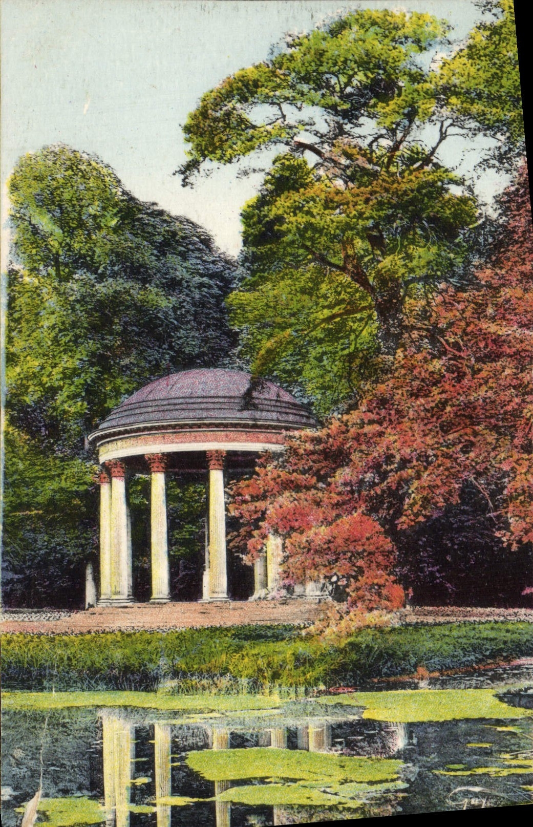 CPA Versailles Trianon Le temple de l'amour
