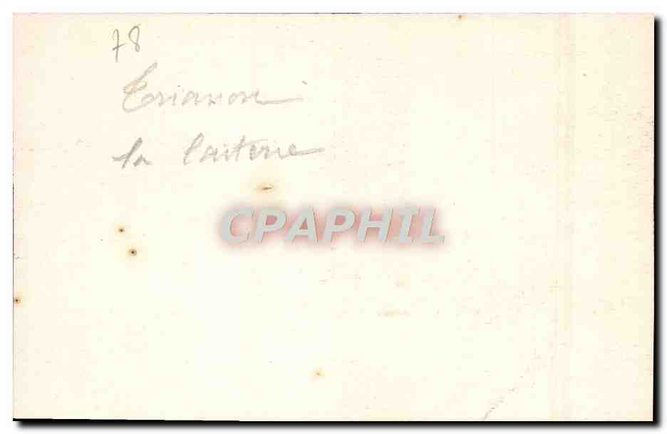 CPA Versailles Trianon La laiterie — Verso