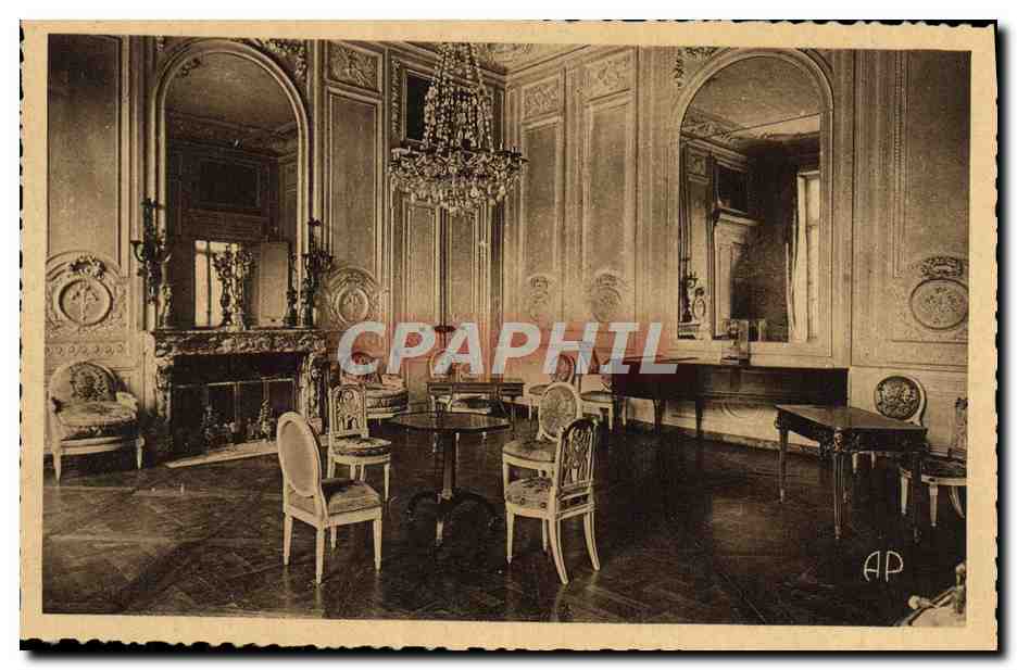 CPA Versailles Petit Trianon Salon de musique de Marie Antoinette
