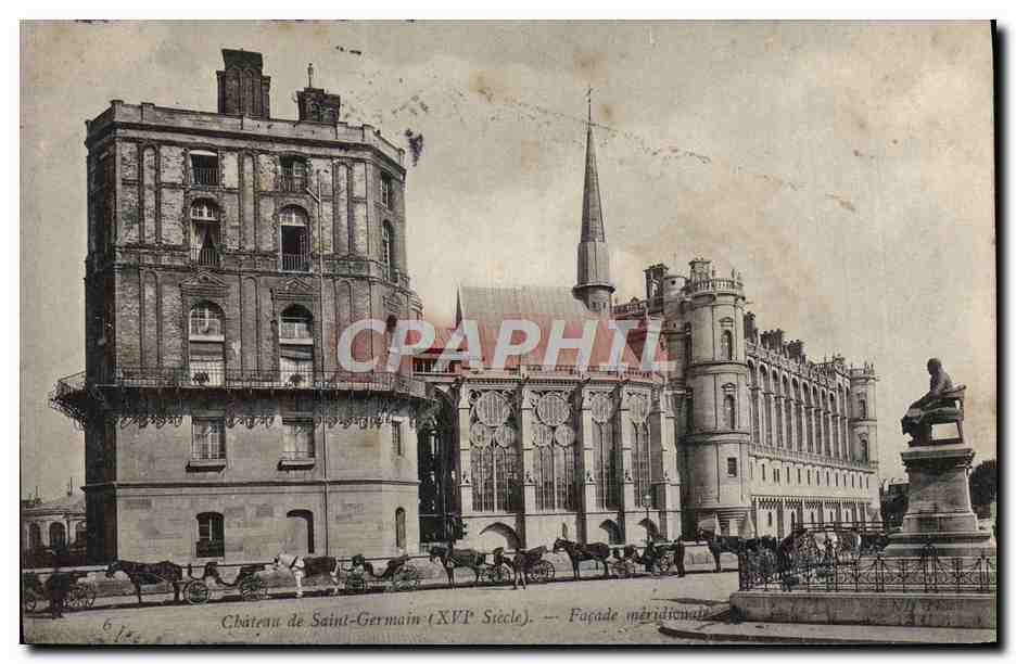 CPA Saint Germain En Laye Le Chateau