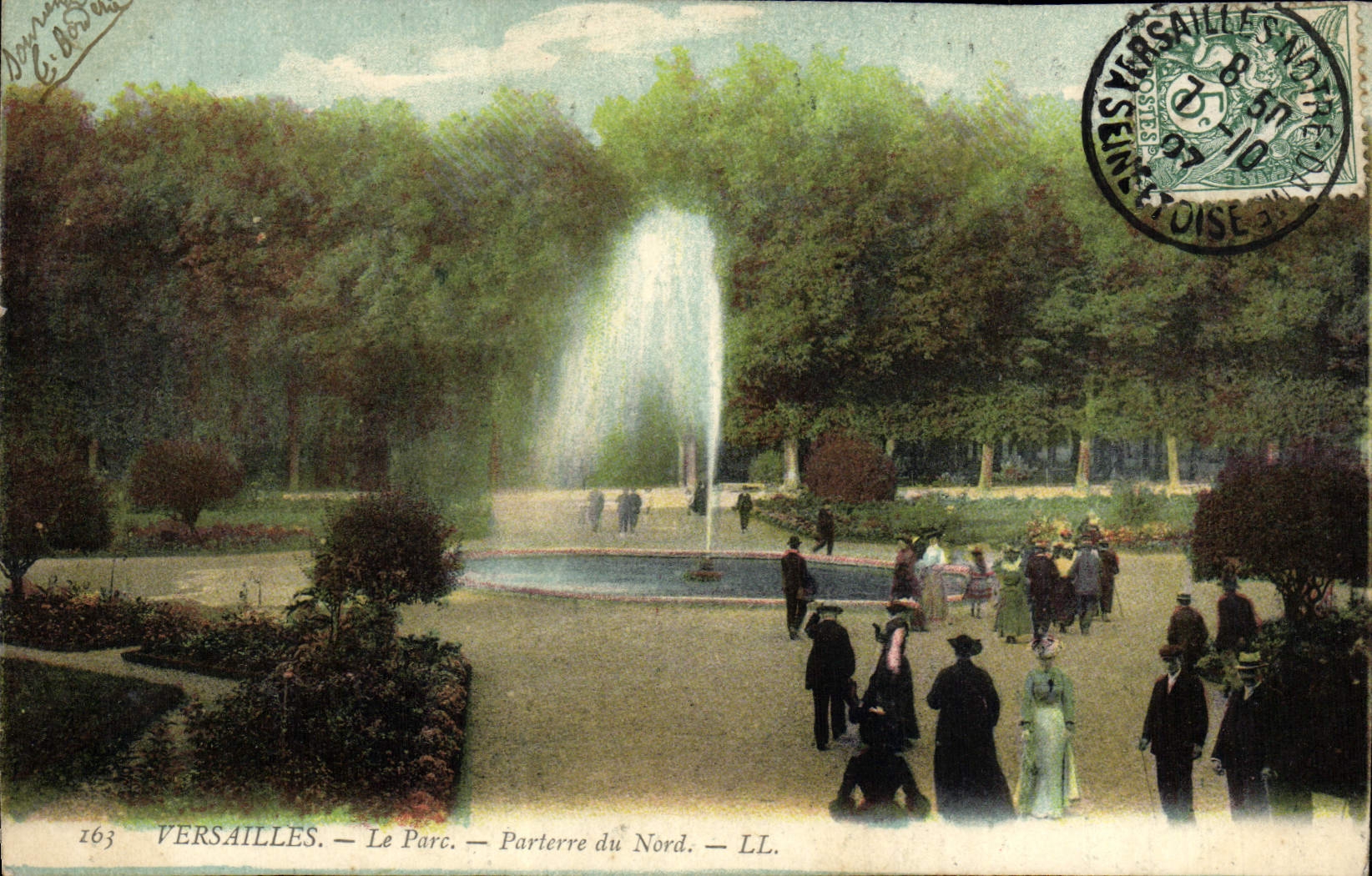 Versailles — Le Parc — Parterre du Nord — LL. — n°163