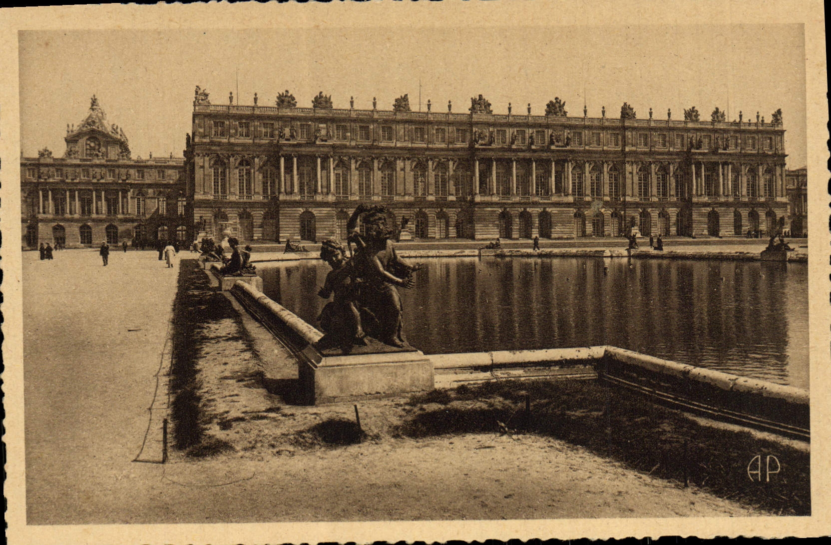 CPA Palais De Versailles Chateau