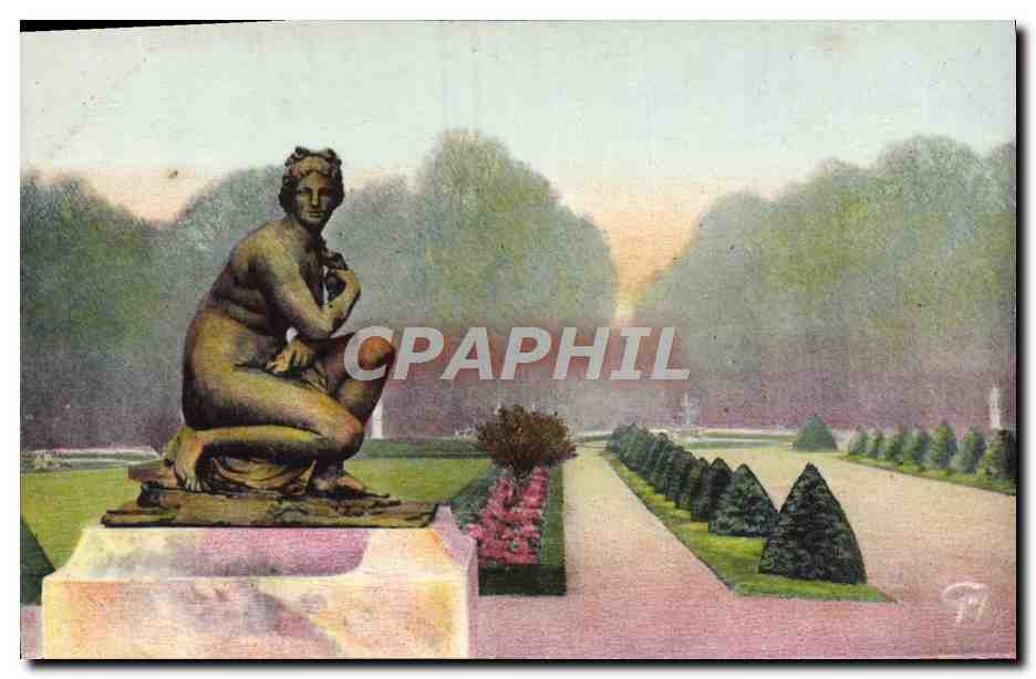 Vénus pudique — Versailles et les parterres — CPAPHIL