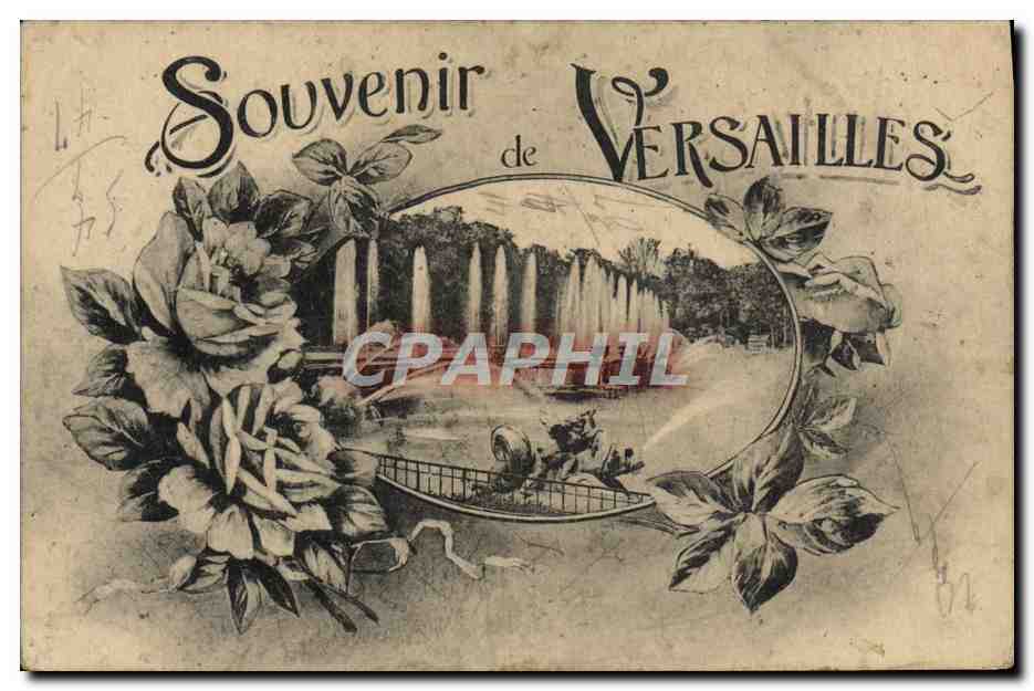 CPA Versailles Souvenir