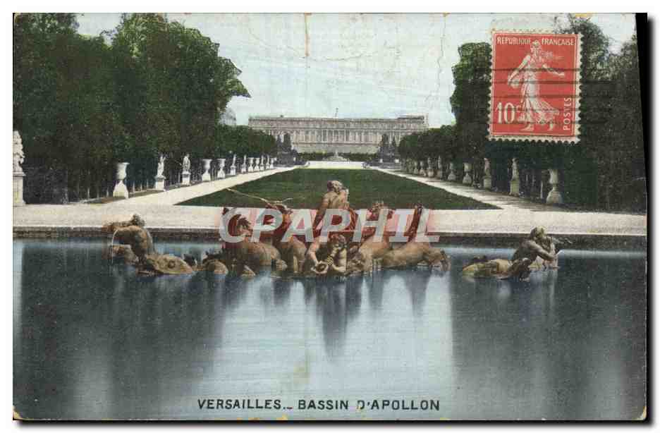 CPA Versailles Bassin D'Apollon