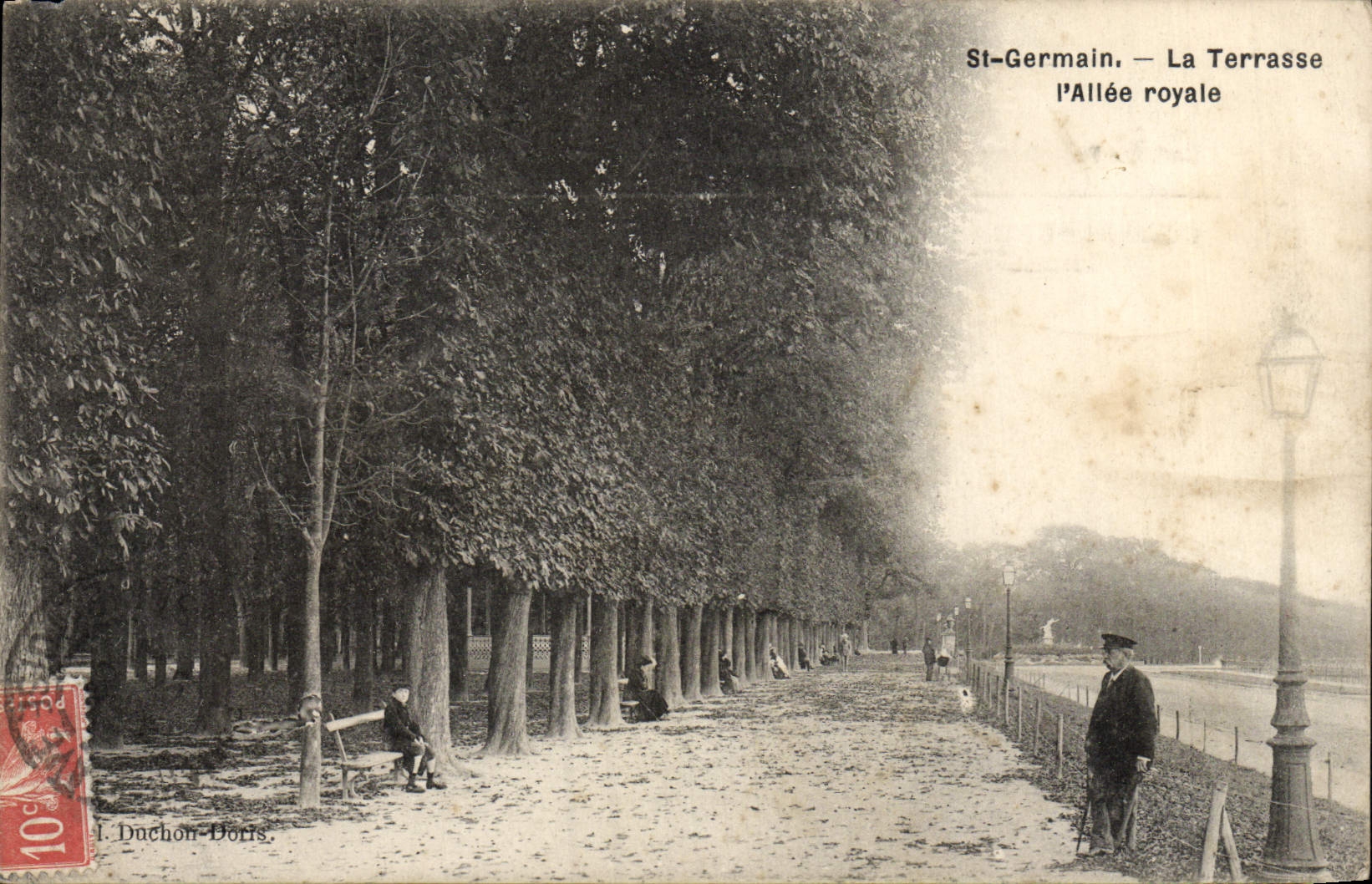 St-Germain - La Terrasse l'Allée royale — I. Duchon-Doris