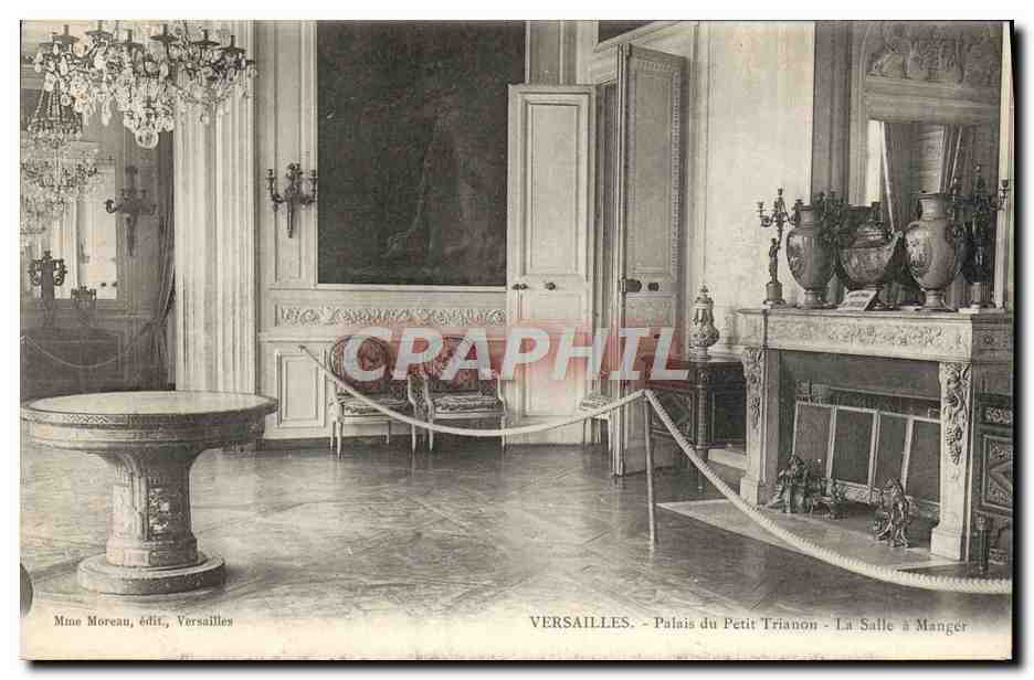 CPA Versailles Palais du Petit Trianon La salle a manger