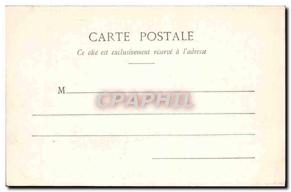 CPA Versailles Palais du Petit Trianon La salle a manger — Verso