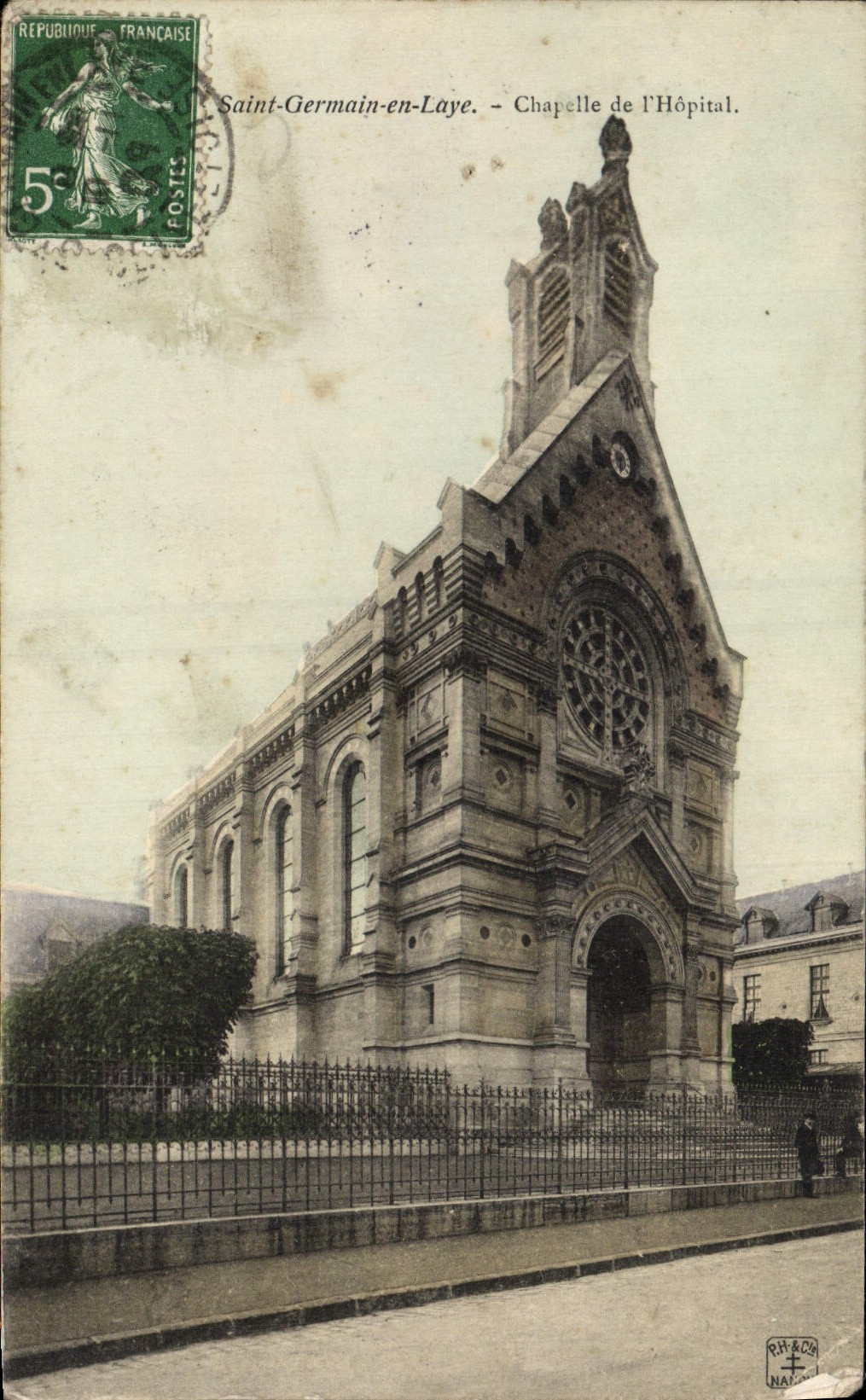 CPA St Germain en Laye Chapelle de L'Hopital