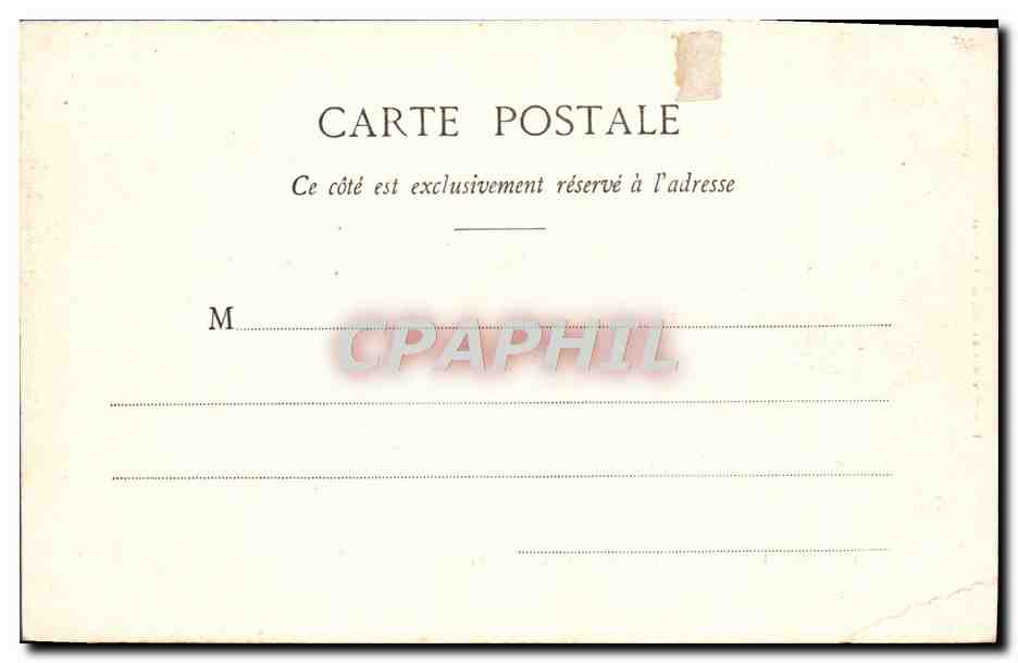 CPA Versailles Hameau de Marie Antoinette La Laiterie — Verso