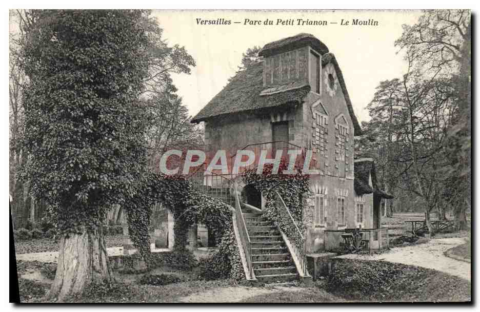 CPA Versailles Parc du Petit Trianon Le moulin