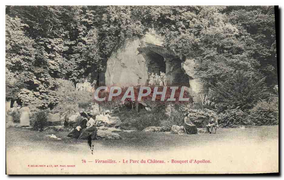 CPA Versailles Le Parc du Chateau Bosquet d'Apollon
