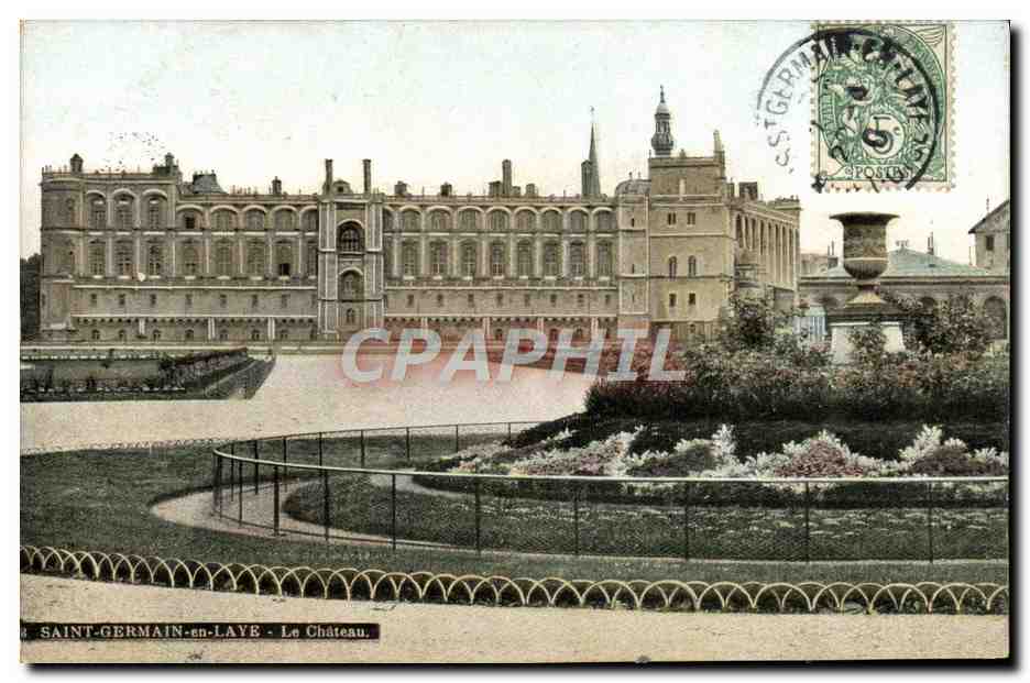 Saint-Germain-en-Laye — Le Château — éditeur AQUA-THOTO L.V. & Cie