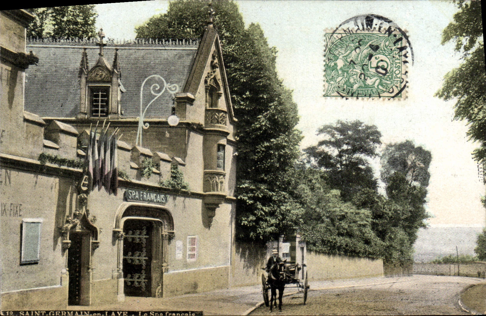 Saint-Germain-en-Laye — Le Spa français — éditeur L.V. & Cie, n°12