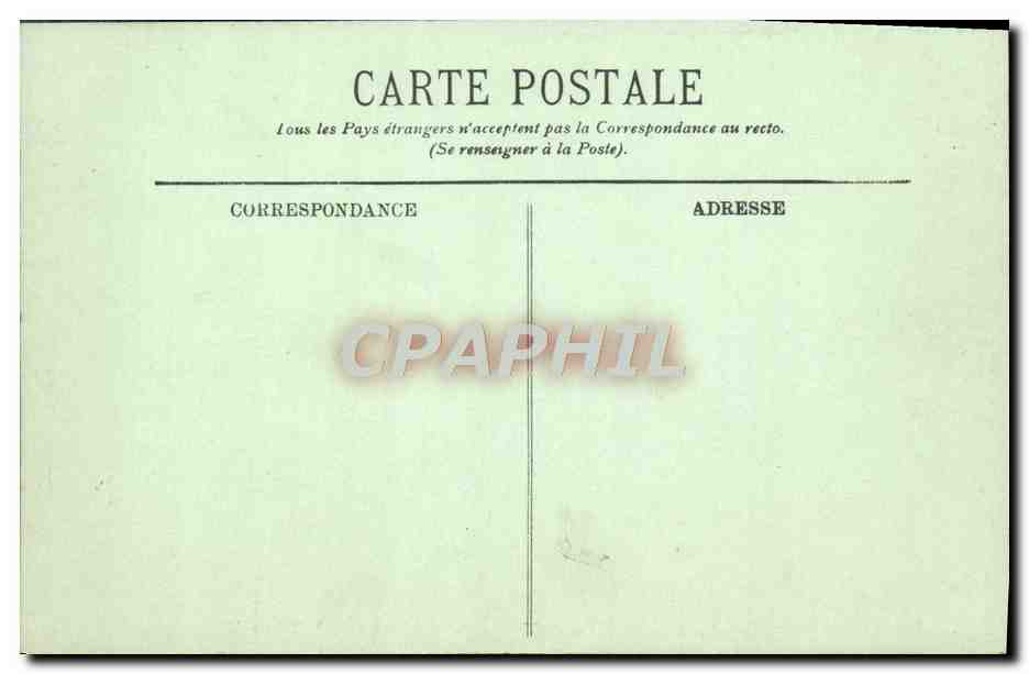 CPA Versailles Le Bassin de Neptune Le Jour des Grandes Eaux — Verso