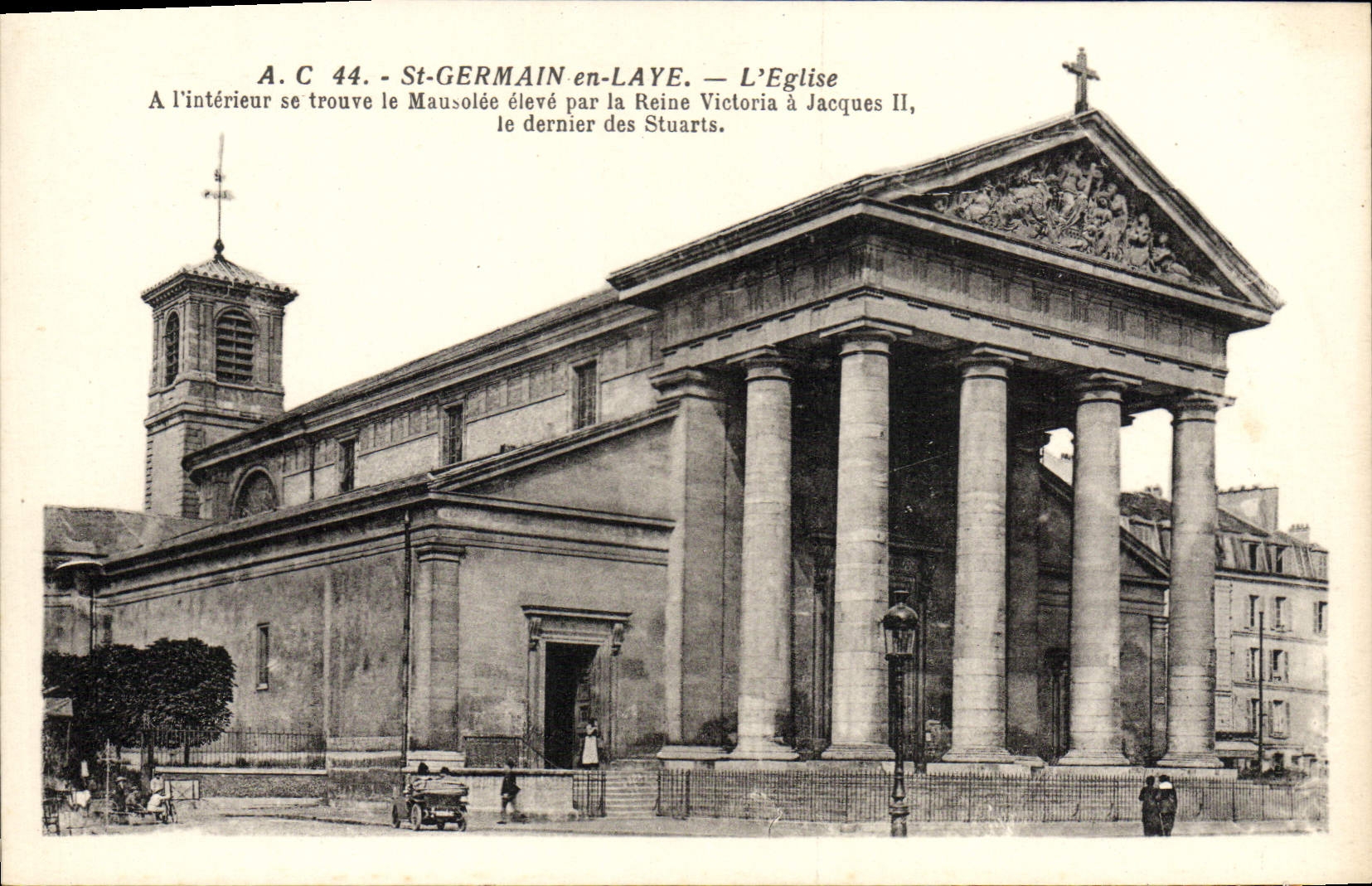 St-GERMAIN-en-LAYE — L'Église — Abeille-Cartes, Paris, n°44
