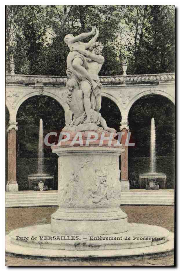 CPA Versailles Enlevement de Proserpine