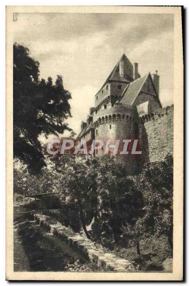CPA Chateau de Castelnau Bretenoux Fondation Jean Monlierat Entree