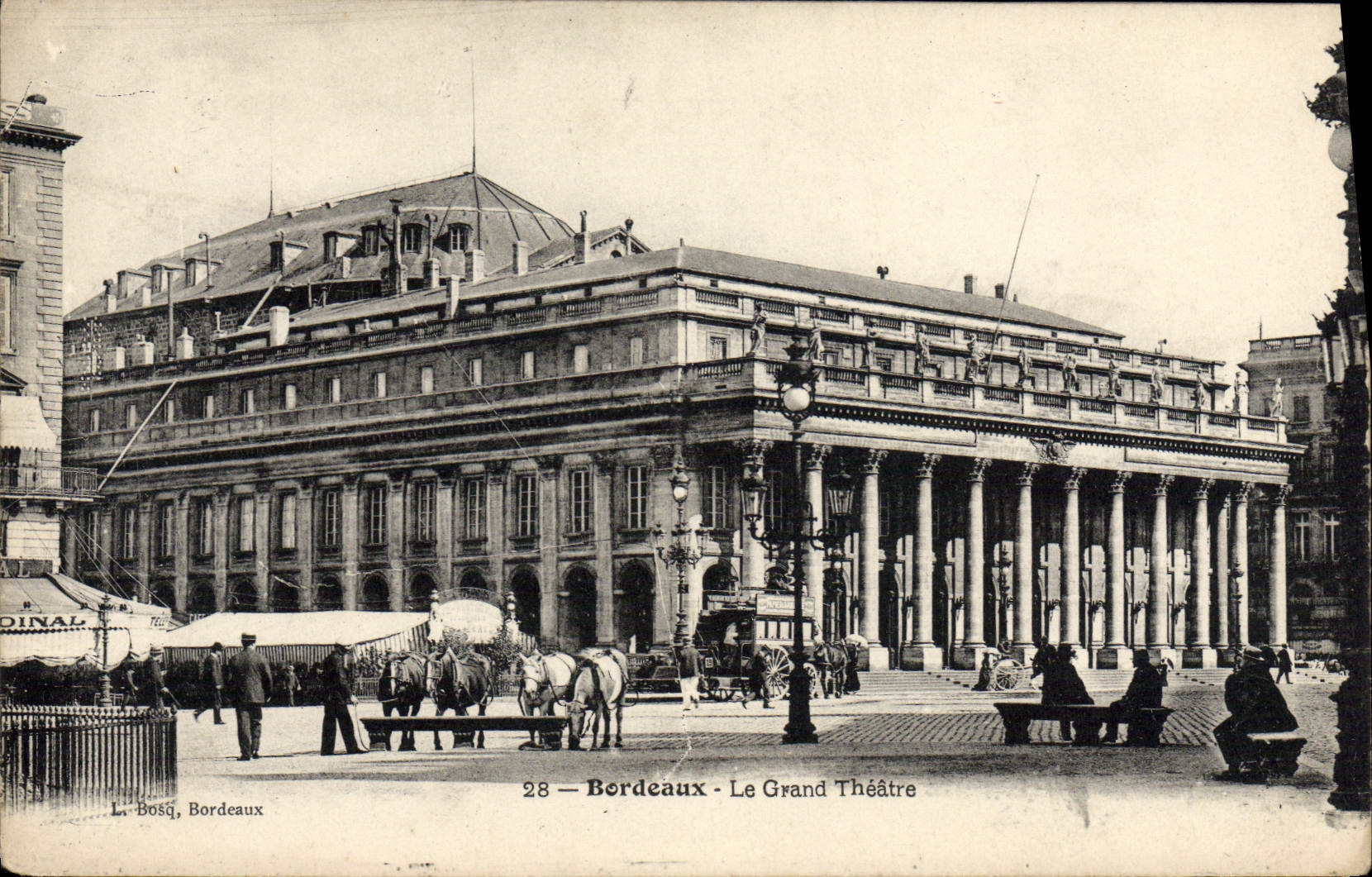 Bordeaux — Le Grand Théâtre — L. Bosq, n°28