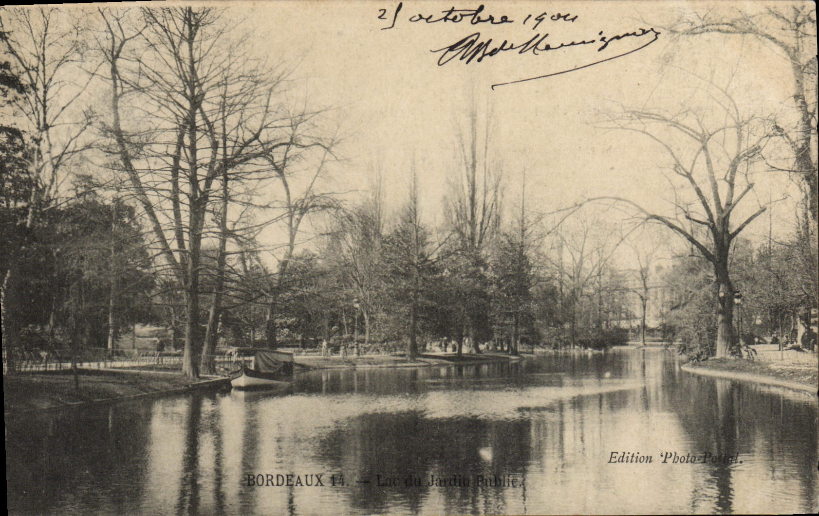 Bordeaux — Lac du Jardin Public — Edition Photo-Poïdal