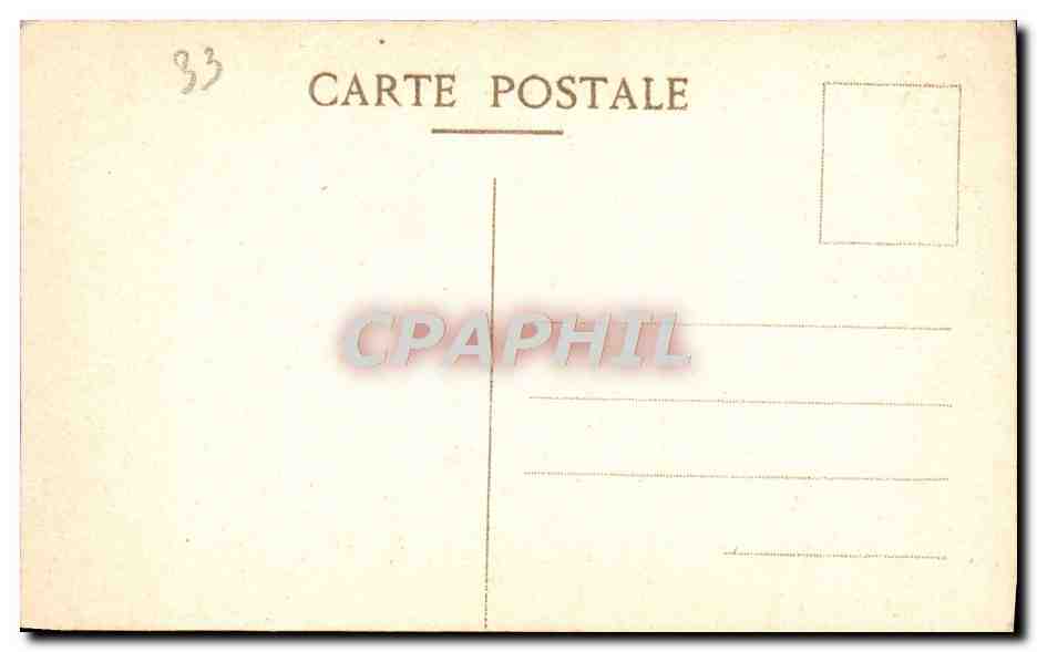 CPA Bordeaux La Cathedrale — Verso