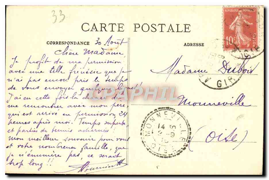 Arcachon-Moulléau — La Côte d'Argent, un coin de la forêt des Abatilles au tir aux pigeons et les bords du bassin — Veuve Henry Guimond-Tourne (8047) — Reverso